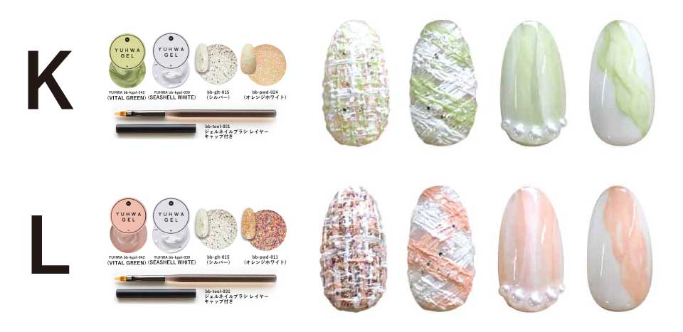 キットK,Lのセット内容の画像