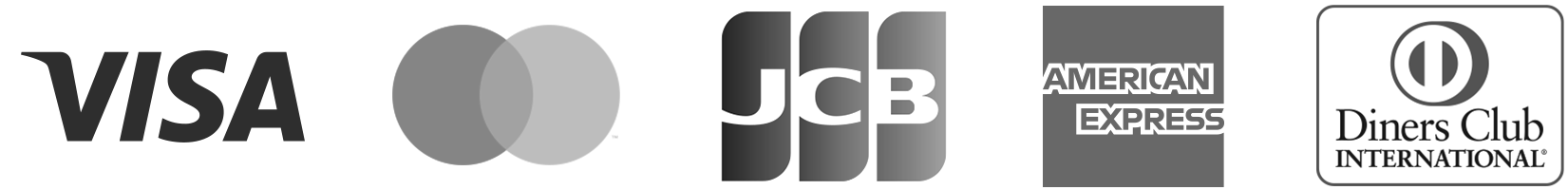 利用可能なクレジットカード決済一覧