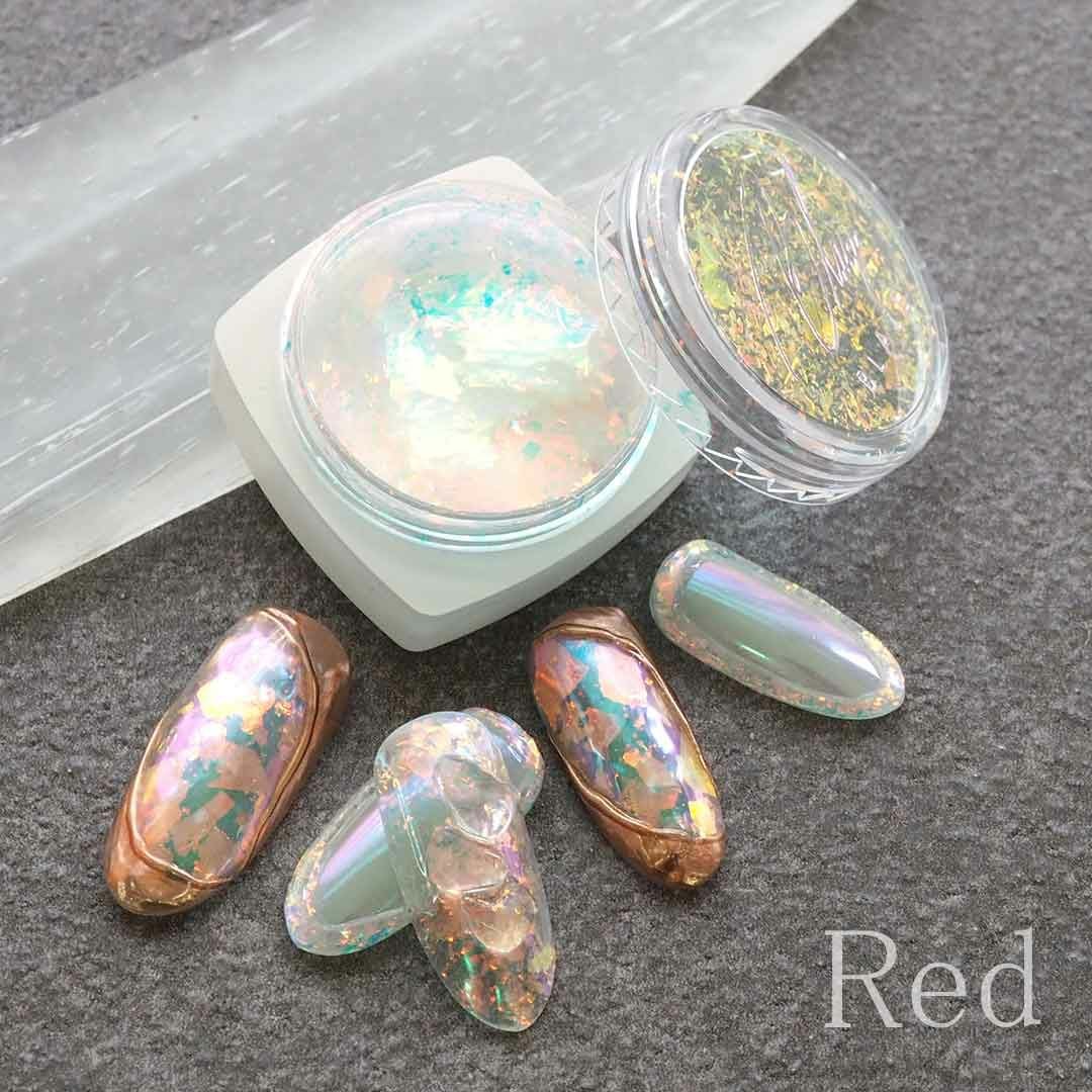 極薄オーロラフレーク 乱切り ランダムサイズ 約0.2g入り | BLAZE