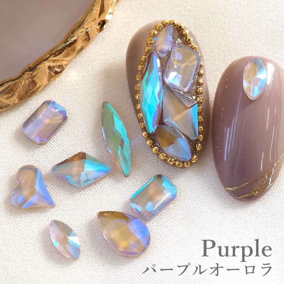 オーロラストーンミックス フラットバック 約24個入り | BLAZE