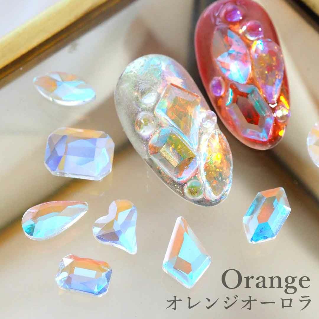 オーロラストーンミックス フラットバック 約24個入り | BLAZE