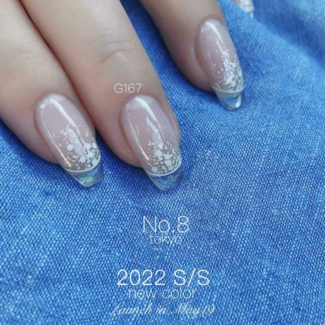 在庫限り】G167 ホワイトフレーク カラージェル No.8 | BLAZE