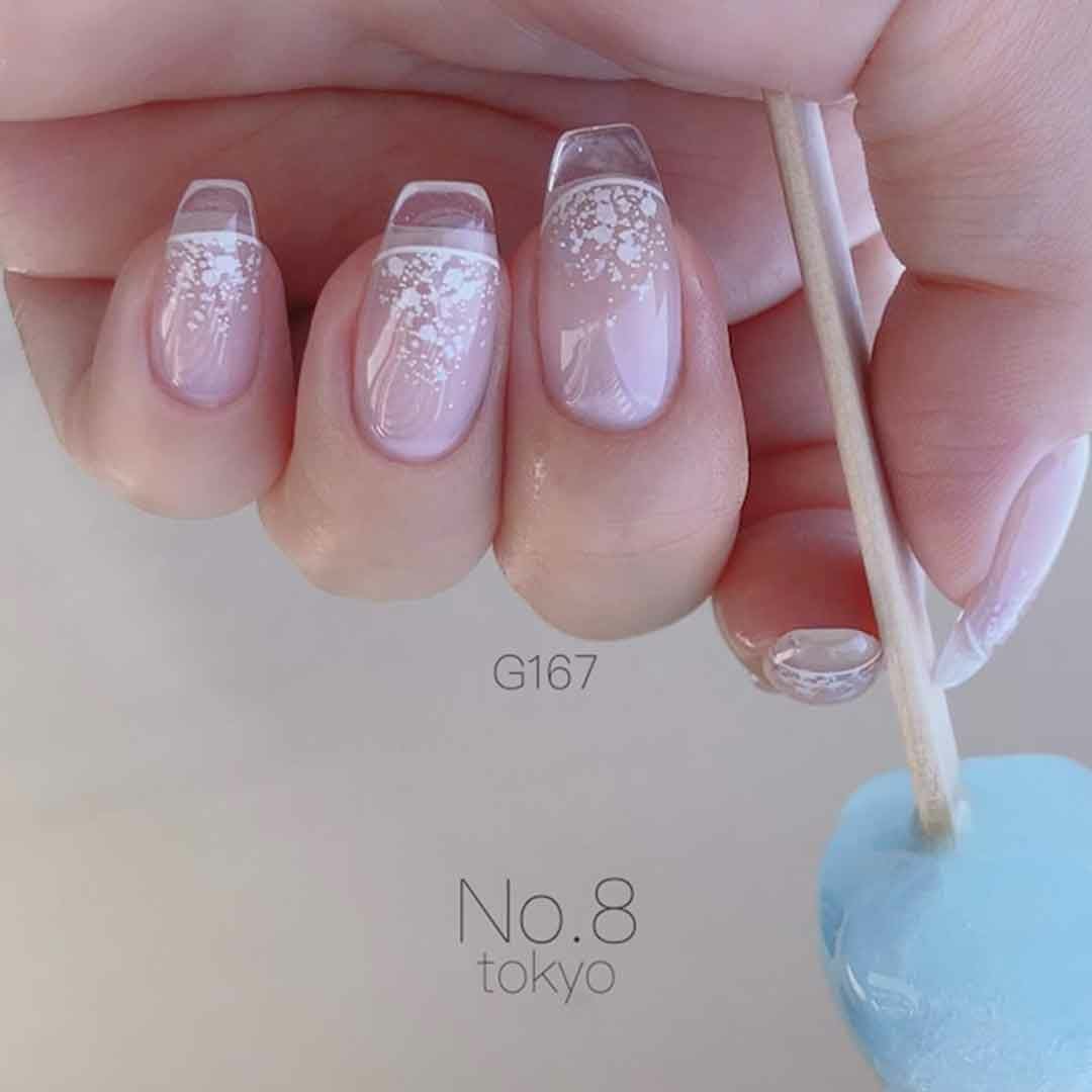在庫限り】G167 ホワイトフレーク カラージェル No.8 | BLAZE