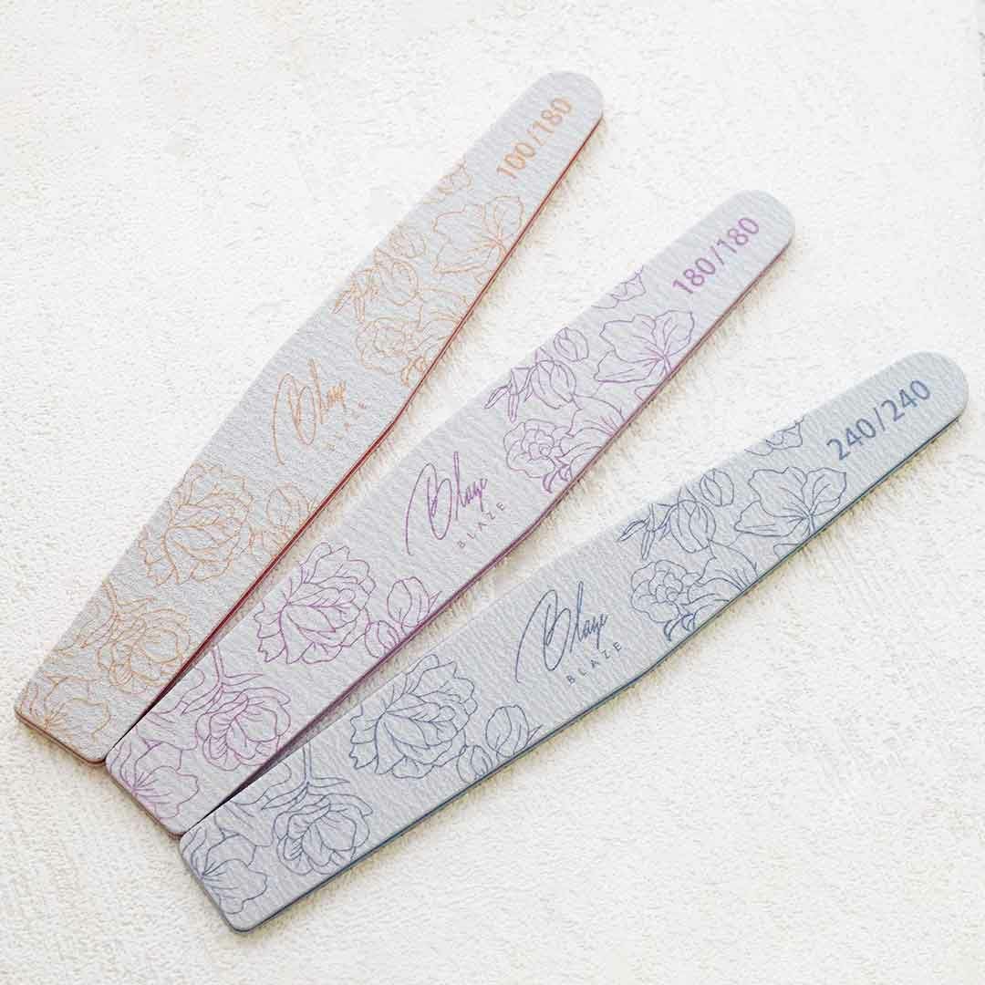 ゼブラファイル ダイヤ型 100G/180G/240G | BLAZE【ブレイズ】 ネイル