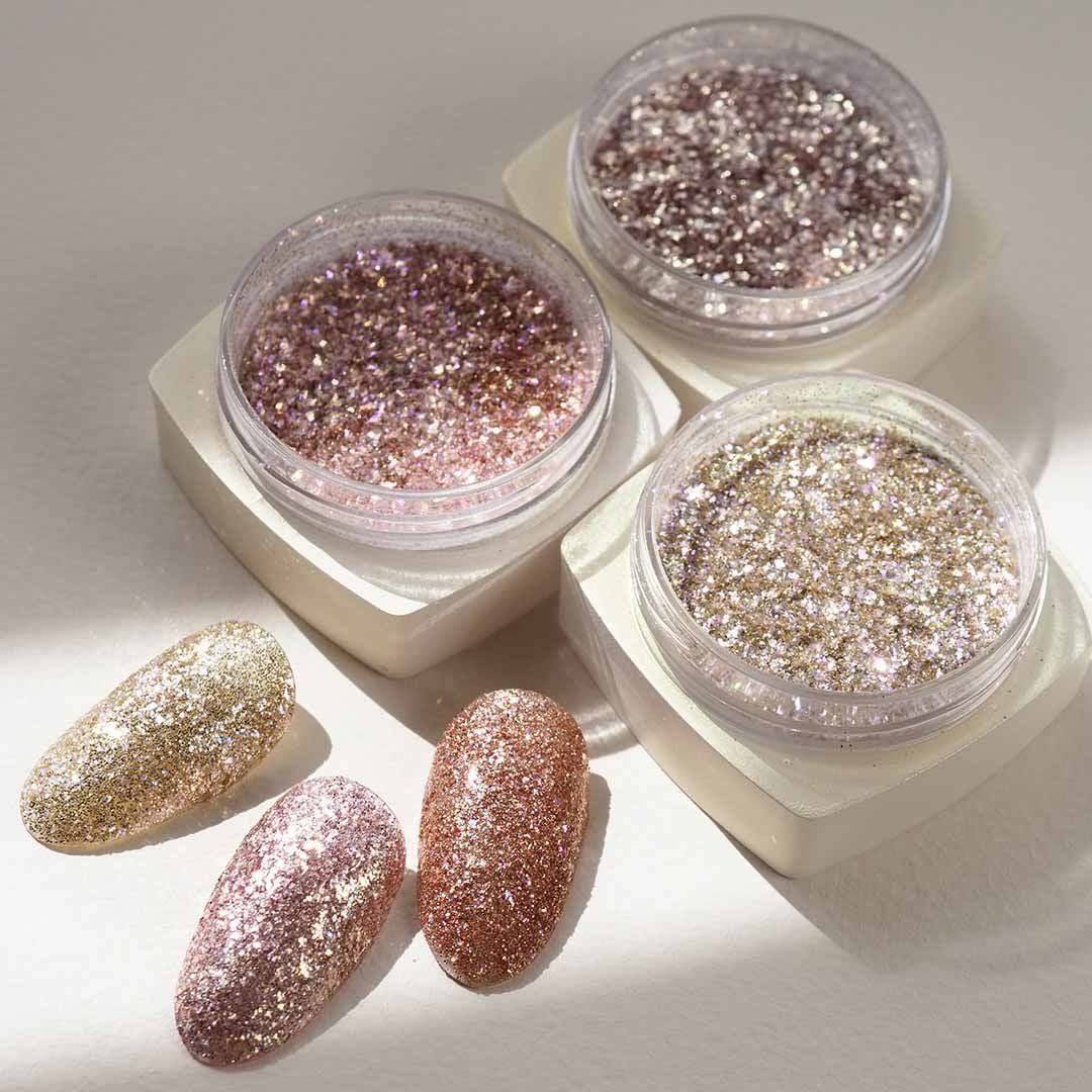 グリッター 微粒子 クリア 0.1mm 六角 約2g入り | BLAZE【ブレイズ