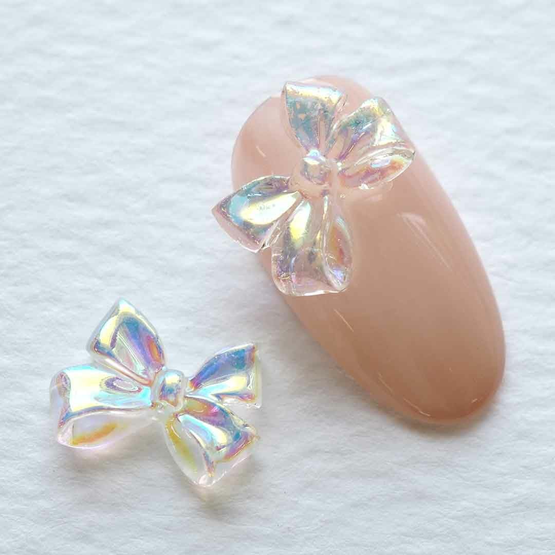 オーロラリボン 約11.1×8.2mm 10個入り | BLAZE【ブレイズ】 ネイル