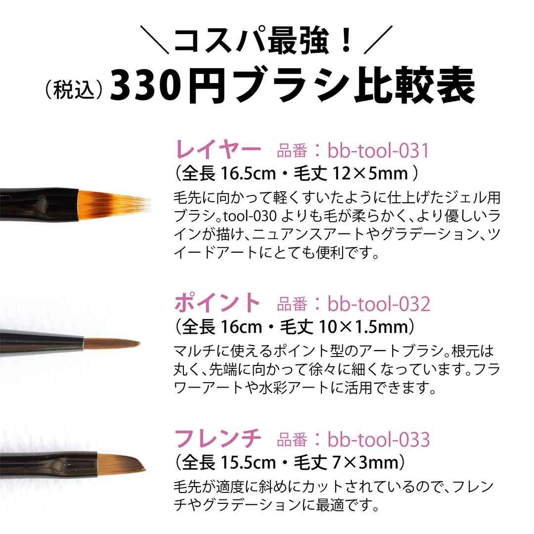 ジェルネイルブラシ オーバル キャップ付き | BLAZE【ブレイズ