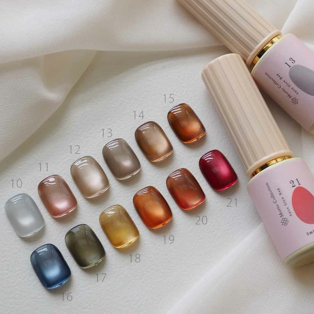 Aqua Glow Mag 10-21 アクアグロウマグネットジェル 4ミクロン カラー