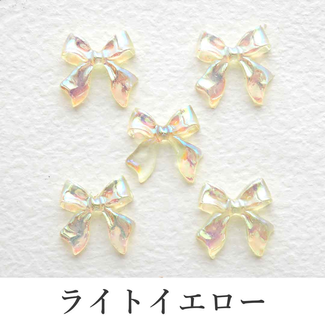 7月8日(水)発売】オーロラリボン エレガント 約11×10mm 5個入り
